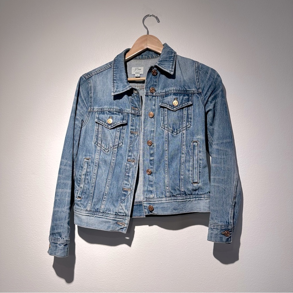 J. Crew classic denim jacket